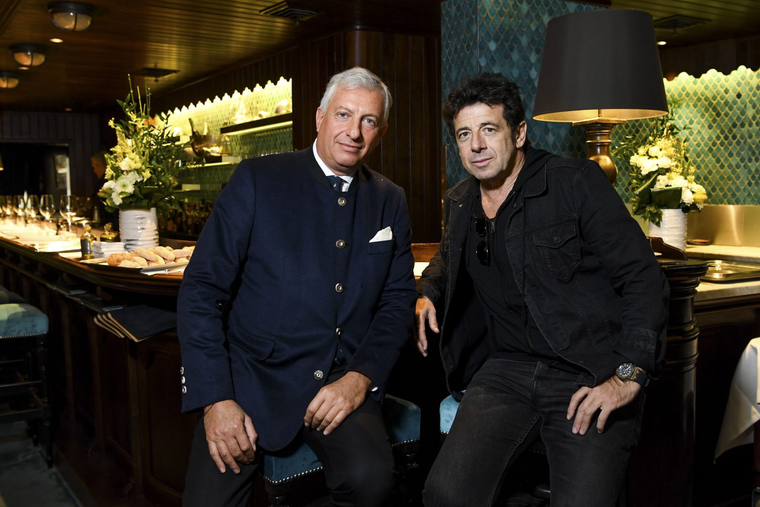 Brussels , 07/11/2018
Commande trends interviews croisées : Jean-Michel Jarre et Brice Le Blévennec 
Pix : Patrick Bruel / Eric Domb 
Credit : Frederic Sierakowski / Isopix