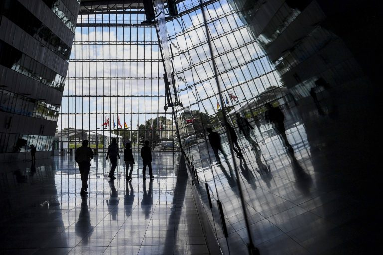 Brussels , 22/06/2018
Illustration picture shows the new NATO Headquarters
Pix : NATO / OTAN
Credit  : Frederic Sierakowski / Isopix
