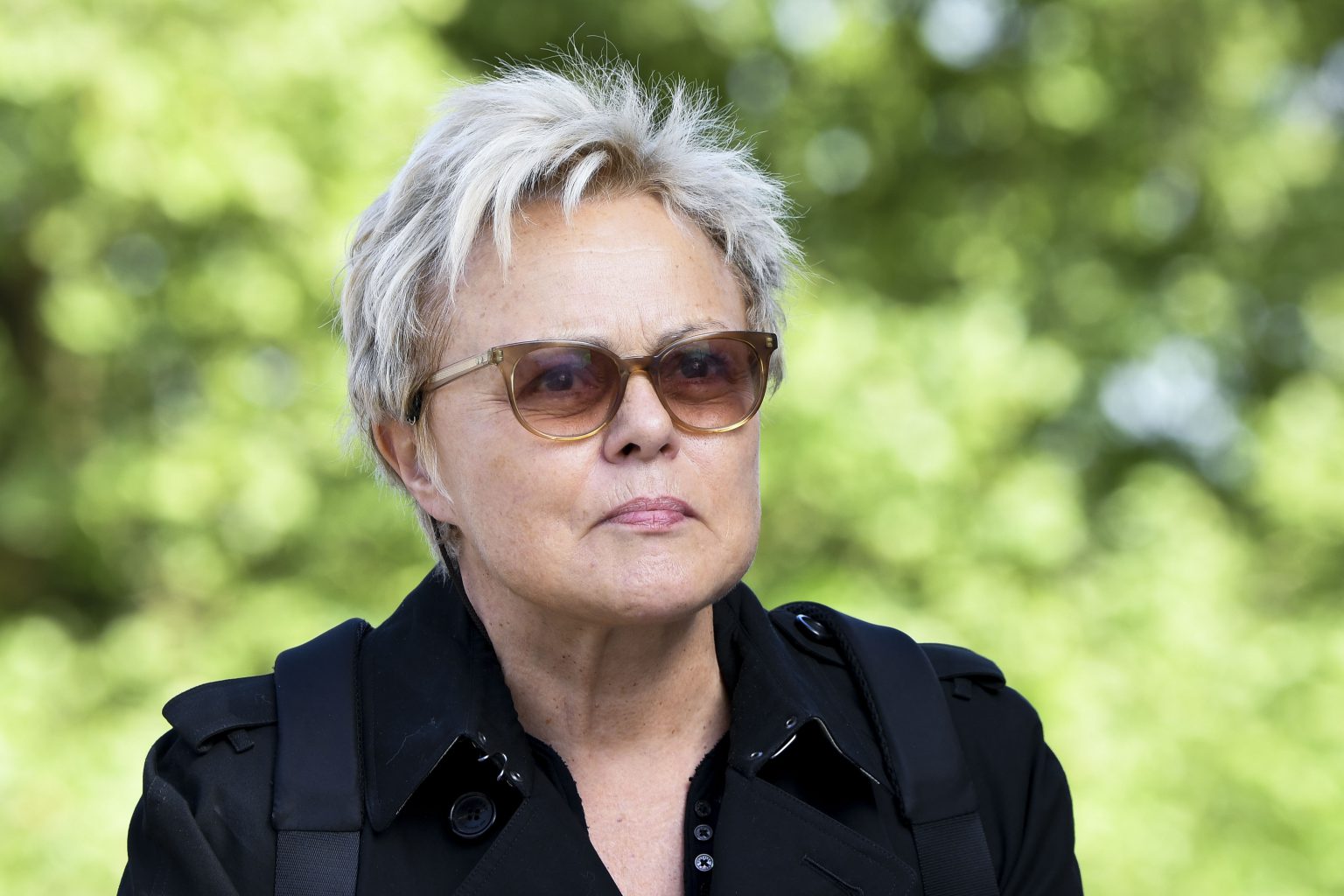 Brussels , 17/05/2018
Funeral of Belgian singer and actress Maurane , born Claudine Luypaerts , who passed away on the 7th of May 2018 aged 57 . The funeral takes place in the Eglise Notre Dame des Graces of Wolluwe Saint Pierre ( Onze Lieve Vrouw van Genadekerk , Sint-Pieters-Woluwe ) .
Pix : Murielle Robin
Credit : Frederic Sierakowski / Isopix