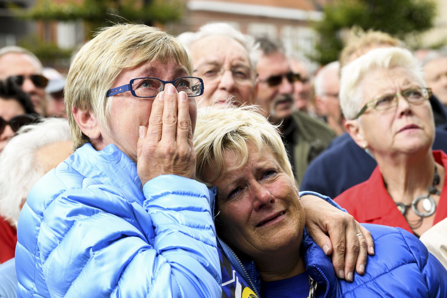 Knesselare , 13/08/2019
Funeral of Belgian cyclist Bjorg Lambrecht who passed away on 5 August 2019 after crashing into a concrete culvert during the third stage of the 2019 Tour de Pologne .
Pix :
Credit : Frederic Sierakowski / Isopix