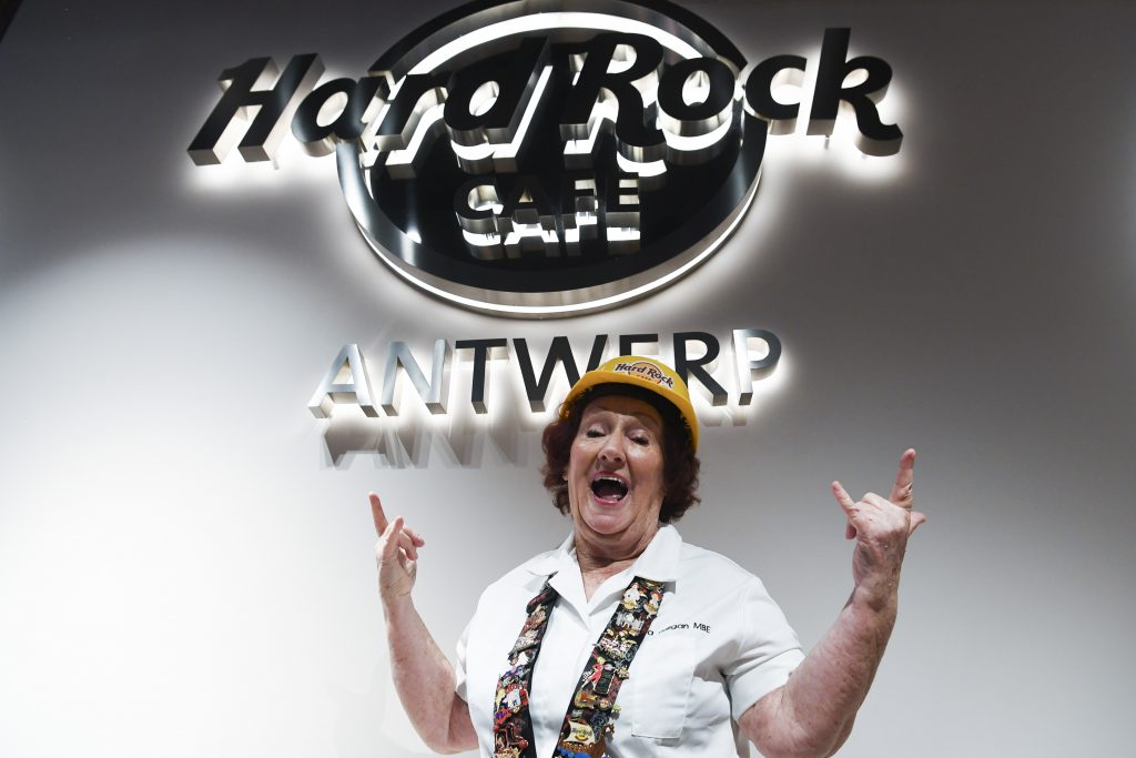 Antwerp , 28/02/2017
Exclusive sneak preview of the brand new Hard Rock Cafe of Antwerp during the Media Hard Hat Tour .
Pix : Illustration
Credit : Frederic Sierakowski / Isopix